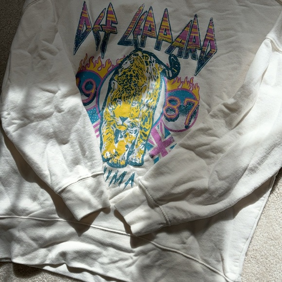 Def Leppard crewmen’s sweatshirt size Large great condition - Picture 4 of 4